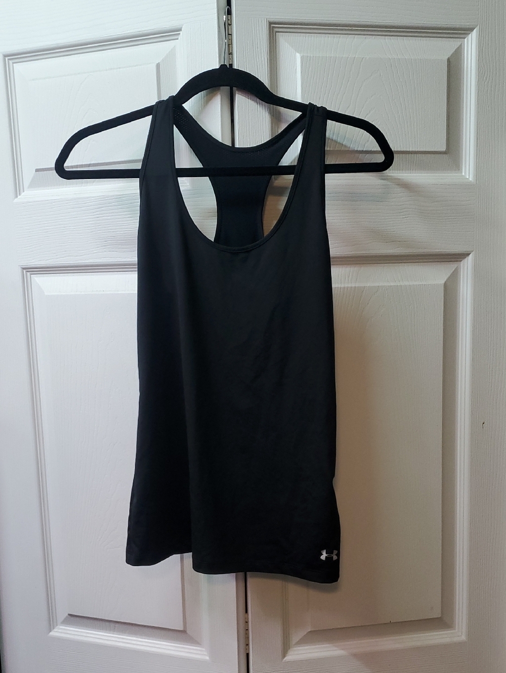 Under Armour Black Athletic Racerback Tank